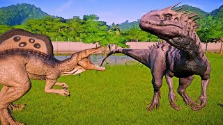 Jurassic World Evolution 🌎 Novos Dinossauros Oxalaia  Mamute  Jogo de Dinossauro Rex [upl. by Flower147]