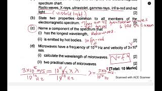 Physics  Electromagnetic waves exam questions THE DIGITAL TUTOR [upl. by Tasiana]