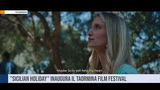 Sicilian Holiday  inaugura il Taormina Film Festival [upl. by Rosenberger]