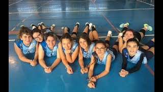 ▶️ PARTIDO voleibol femenino INFANTIL Cajasol Juvasa Voley  CDQ 1819 [upl. by Laurene]