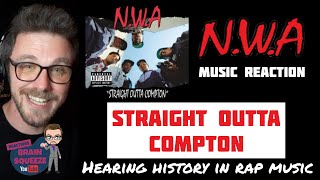 NWA  Straight Outta Compton UK Reaction  HEARING PURE HISTORY IN RAP MUSIC [upl. by Arbmik482]