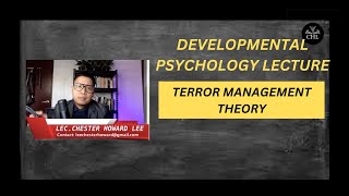 DEVELOPMENTAL PSYCHOLOGY LECTURE TERROR MANAGEMENT THEORY [upl. by Kendy]