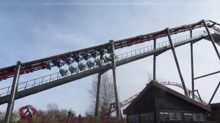 DrageKongen Djurs Sommerland Intamin Testing [upl. by Atilemrac]