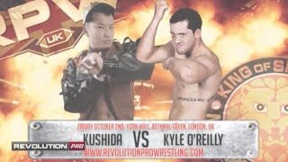 Kushida vs Kyle OReilly  RPW  Uprising 2015  Match Highlights [upl. by Carolee]