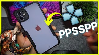 INCRIVEL 🤯 PPSSPP No IPHONE  Guia de Instalação e teste No IPHONE 11 [upl. by Leonore]