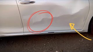 Car door dent repair  Dangerous Door 😵 Paintless dent repair pdrtools 2024 [upl. by Agostino702]