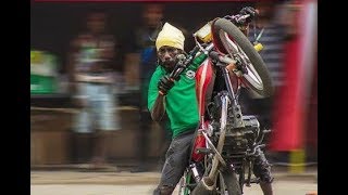 Sizzla kalonji stunting bike with friends and having fun [upl. by Kathleen]