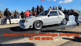 Jasper at Sloan Onondaga Dragway10 26 24 [upl. by Nonnah]