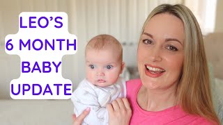 6 MONTH OLD BABY UPDATE  6 Months Postpartum  Baby Weaning  Baby Sleep Pattern  Baby Development [upl. by Akital]