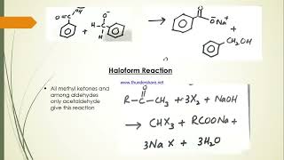 Reactions of Aldehydes and ketones [upl. by Shaw]