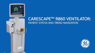 CARESCAPE R860 Ventilator Alarm Management [upl. by Natye]