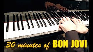 30 Minutes of Beautiful Bon Jovis song  Piano Medley [upl. by Kcire]