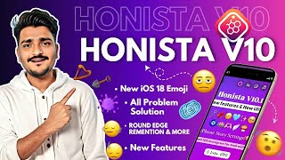 honista V101 New Update Full Tutorial ✨ iOs Instagram On Android 😍 iOs Emoji amp iOs Fonts ✅ [upl. by Hefter]