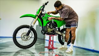 New 2025 KX100 Braap Vlogs [upl. by Yarehs465]