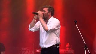 Elbow  Hallelujah Morning Real Life 7 June 2014 Ahmad Tea Music Fest Moscow LIVE HD [upl. by Ardeid]