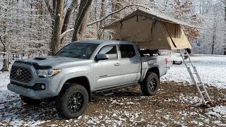 How to set up the Smittybilt Roof Top Tent [upl. by Romano851]