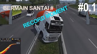 RECORD MOMENT  BERMAIN SANTAI 110 [upl. by Laband]