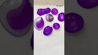 Purple 💜 Bubbles Water Dropsart diy [upl. by Ruttger]