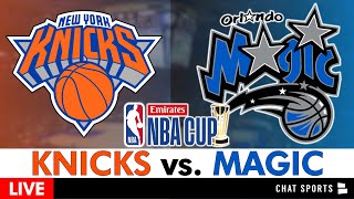 Knicks vs Magic Live Streaming Scoreboard PlayByPlay Highlights Stats amp Analysis  NBA Cup [upl. by Anirahtak]