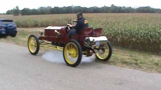 2009 Newport Hill Climb Stanley Steamer [upl. by Akessej579]