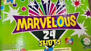 Marvelous 24 Shots Setout from INF🐘😍Customer Video🥳 2024 best set out ever🤫 npkcrackers diwali2024 [upl. by Nels]