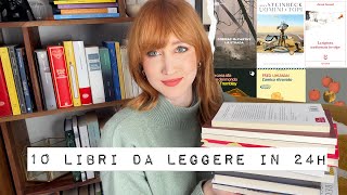 10 Libri da leggere in 24h [upl. by Adiuqal271]