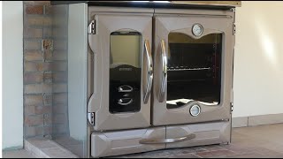 75 Installation de notre cuisinière à bois Suprema Nordica et 1er allumage [upl. by Eiramlatsyrk168]