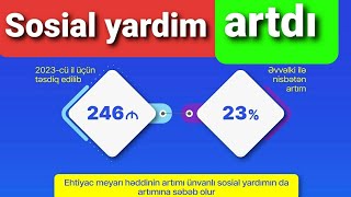 Sosial Yardim qeydiyyat müraciət 2023 yeni qayda [upl. by Aerahs531]