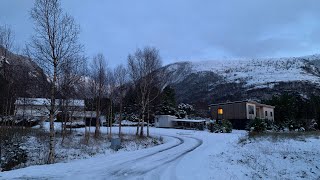 Зима на острове Мидсунн Норвегия 🇳🇴 191124 Vinter på øya Midsunn i Norge [upl. by Eimot]