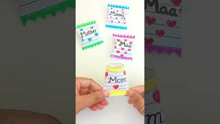 Diy best mothers day gift Idea  paper craft  gift for mom  cute mother’s day crafts  how shorts [upl. by Enaitsirk]