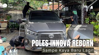 Hasil Auto Detailing dan Nano Ceramic Innova Reborn  Baret Kuku Kucing Hilang 99 [upl. by Sonia]