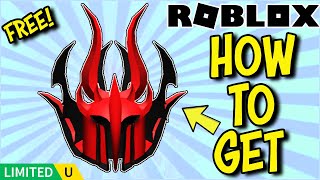 LIMITED STOCK FREE ITEM How To Get the RED BLOOD HELM on Roblox  Ragdoll Rumble [upl. by Niowtna]