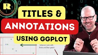 Titles and Annotations with ggplot [upl. by Aveneg]