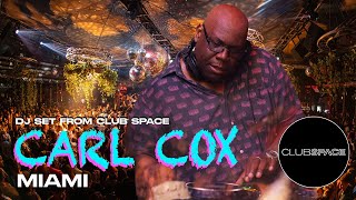 CARL COX  Club Space Miami SUNRISE DJ SET presented by Link Miami Rebels [upl. by Tallie]