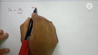 AC Through pure inductor  Current voltage and power equations [upl. by Attenna]