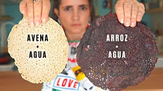 SÓLO 1 Ingrediente  Agua 6 Tortillas ASOMBROSAS que Deberías Aprender a Hacer [upl. by Greenlee]