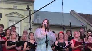 VBELLINI – NORMA „CASTA DIVA”  OKSANA PANCHENKO amp VOCAL ENSAMBLE SANG OVER GRENSER [upl. by Kire]