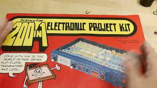 1839 Radio Shack Electronic Project Kit [upl. by Adnowat]