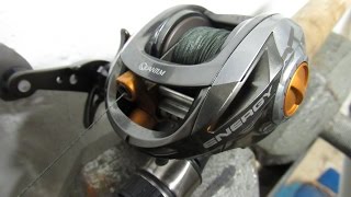 QUANTUM ENERGY E100 BAITCAST REEL REVIEW [upl. by Scrogan901]