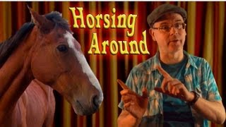 What does Horsing Around mean in English Learn English Expressions and Grammar with duncan [upl. by Persons]