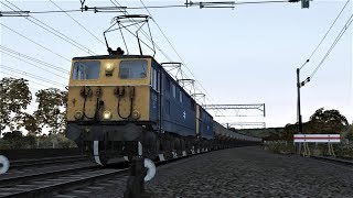 Train Simulator 2018 Woodhead Electric Railway in Blue Class 76 First Look [upl. by Lumpkin]