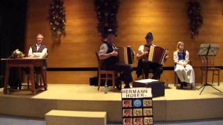 Hermann Huber und Stefan spielen s´Zillertaler Tanzlquot [upl. by Ahcsatan848]