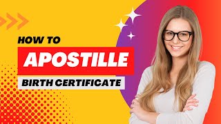 Birth certificate apostille How to authenticate birth certificate [upl. by Neumark]