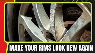 How to Repair Rims With Curb Rash or Scratches This Trick is Fantastic [upl. by Loreen]