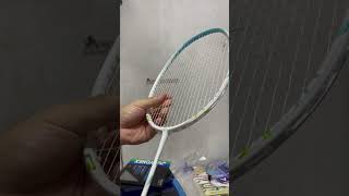 Hitting Sound Raket BadmintonVictor Thruster K R  Senar Aerosonic JP [upl. by Irtak]