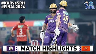 KKR vs SRH Final Match IPL 2024 Highlights  IPL Highlights 2024  KKR vs SRH highlights today [upl. by Ziwot]