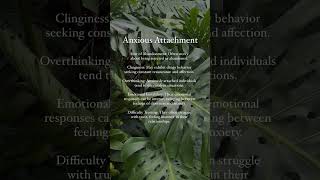 attachmentstyles anxiousattachment anxiousattachmentstyle [upl. by Jankell]