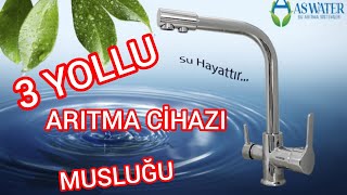 3 Yollu Musluk Su Arıtma Cihazı Musluğu [upl. by Kajdan]