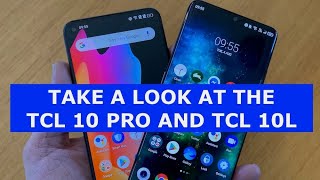 A look at the TCL 10 Pro and TCL 10L smartphones [upl. by Changaris998]