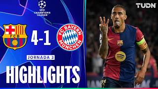 HIGHLIGHTS  Barcelona vs Bayern München  UEFA Champions League 2425  TUDN [upl. by Nolak581]